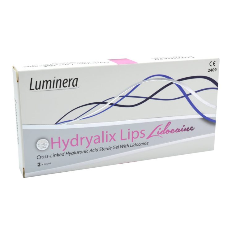 Luminera- Hydryalix Lips Lidocaine (2 x 1,25ml) • Wypełniacze HA