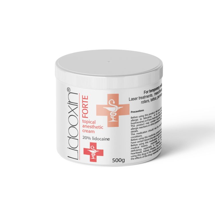 Lidooxin Forte Cream 20% (500g) • Kremy przedzabiegowe