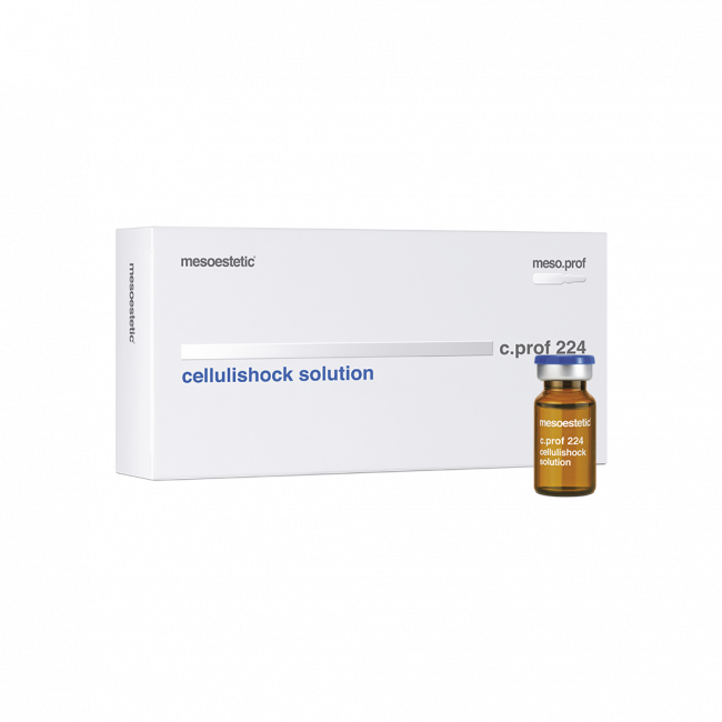 Mesoestetic Koktajl Do Zwalczania Cellulitu c.prof 224 cellulishock solution (10 ml) • Mezoterapia