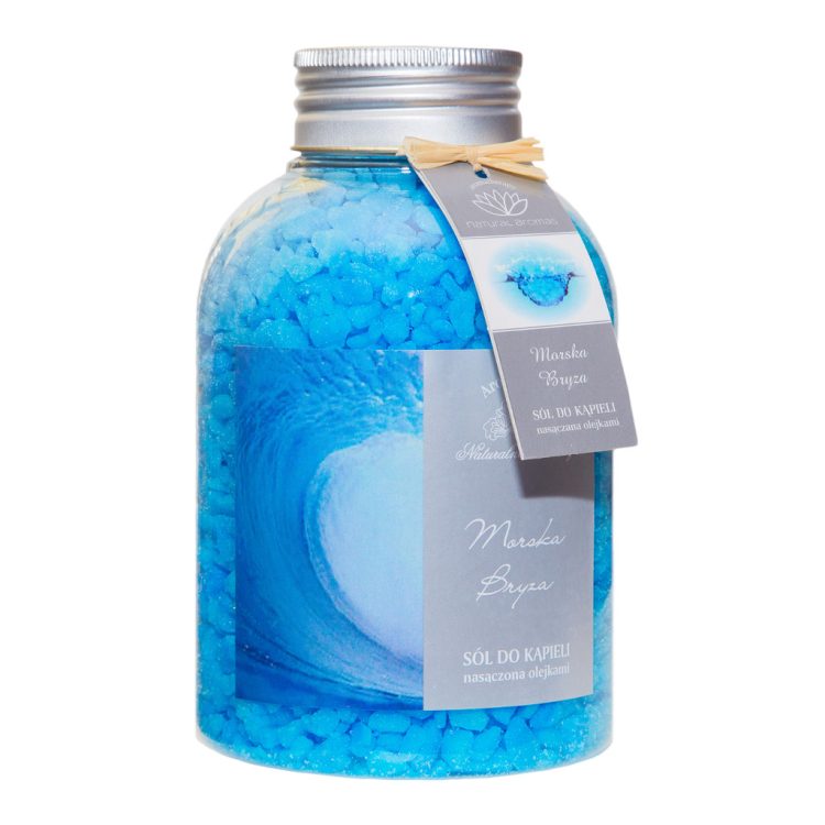 Natural Aromas Zapachowa Sól Do Kąpieli Morska Bryza 670 g • SPA