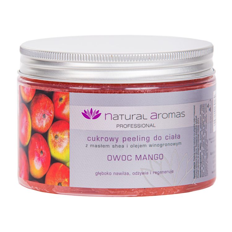 Natural Aromas Cukrowy Peeling Do Ciała Owoc Mango 500 ml • SPA