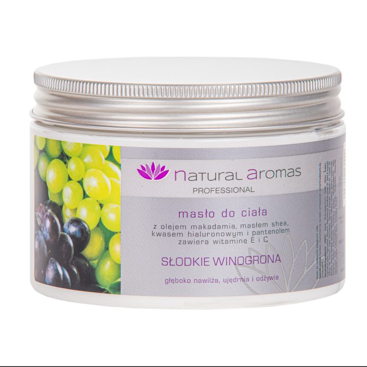 Natural Aromas Masło Do Ciała Słodkie Winogrona 500 ml • SPA