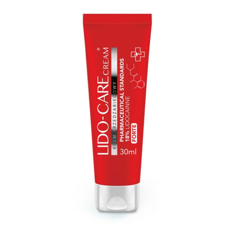 LIDO-CARE Forte Cream 18% (30 ml) • Kremy przedzabiegowe