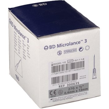 Igły medyczne BD Microlance 3 (27G 1/2 0,4x13mm) (10szt.)